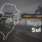 PREVISÃO DO TEMPO: Temperaturas despencam no Sul do país