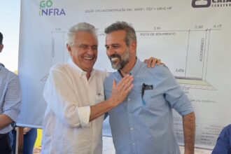 Caiado inaugura nesta segunda-feira pavimentação das GOs 338 e 080, viabilizada por Renato de Castro enquanto deputado