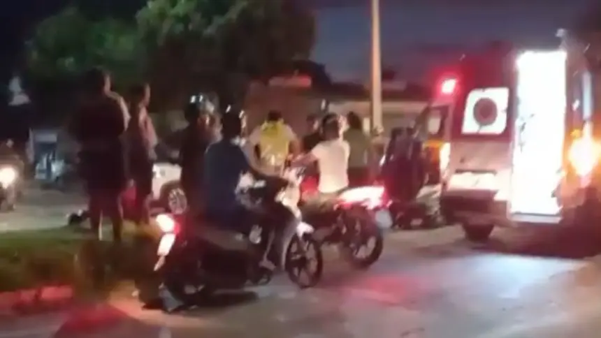 Colisão entre carro e moto deixa duas mulheres feridas no sul de Goianésia