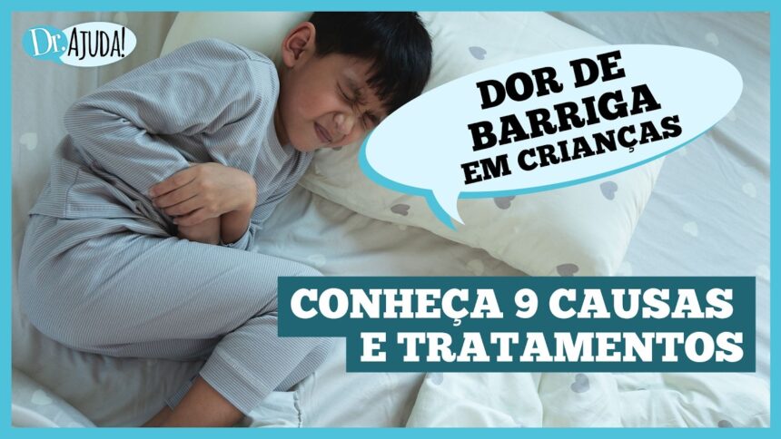 Dor de barriga em crianças