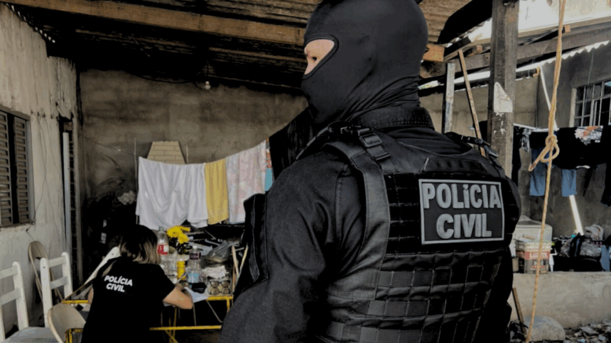 PCGO cumpre mandado em Aparecida de Goiânia contra investigado por estupro em SC