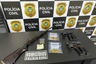 PCGO e PCSC apreendem armas, dinheiro e eletrônicos em operação contra estelionato digital em Luziânia – Policia Civil do Estado de Goiás
