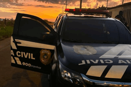 PCGO e PMGO prendem suspeito de homicídio em fazenda de São Domingos – Policia Civil do Estado de Goiás