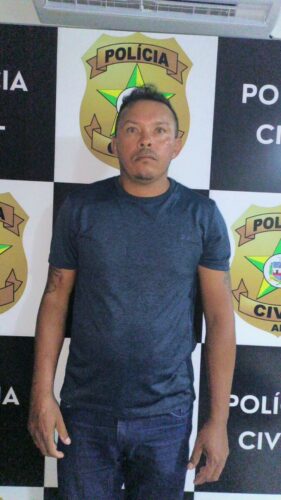 PCGO prende foragido em Alagoas por estupro de vulnerável, importunação sexual e divulgação de pornografia infantil