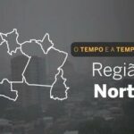 PREVISÃO DO TEMPO: Norte será chuvoso, nesta segunda-feira (12)