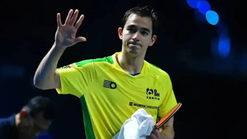 Calderano perde para chinês na final do Mundial e obtém vice inédito no tênis de mesa