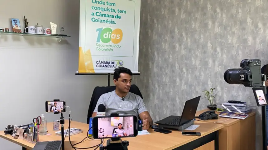 Câmara de Goianésia apresenta balanço dos primeiros 100 dias da nova gestão