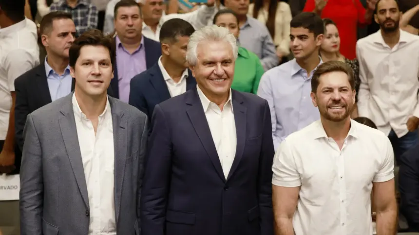 “Convivência respeitosa e diálogo constante têm garantido avanços para Goiás”, afirma Daniel Vilela em homenagem a Bruno Peixoto