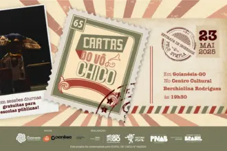Espetáculo infantil “Cartas do Vô Chico” chega a Goianésia com entrada gratuita