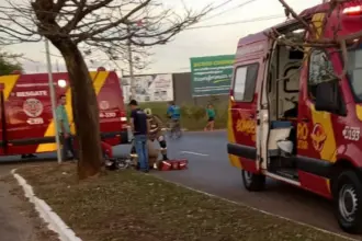 Grave colisão entre motos deixa duas pessoas feridas no oeste de Goianésia