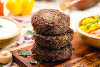 3 receitas de hambúrguer vegetariano para fazer em casa 