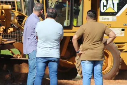 Prefeito Renato de Castro acompanha início das obras de revitalização do Centro Desportivo, que receberá novas modalidades