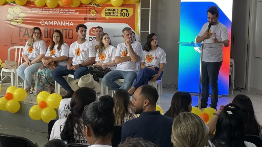 Promoção Social de Goianésia dá início à campanha “Faça Bonito” no combate ao abuso e à exploração sexual infantil