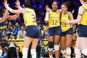 Liga das Nações: Brasil derrota EUA e mantém 100% de aproveitamento