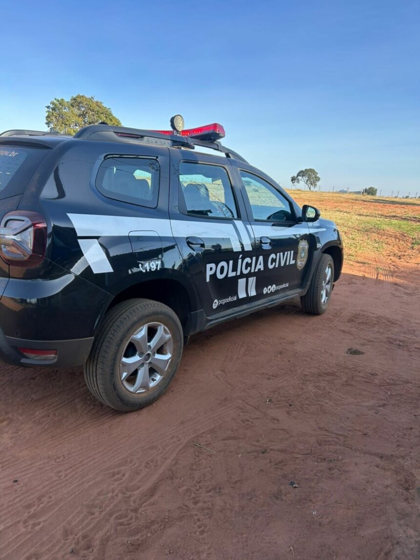 PCGO cumpre mandado de busca e apreensão em fazenda de investigado por perseguir ex-companheira em São Luís de Montes Belos
