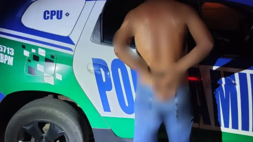 Homem é preso em flagrante por agredir companheira no Setor Oeste, em Goianésia