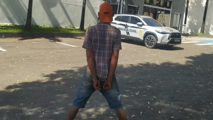 Jovem é preso pela 4ª vez em 2025 por cometer furtos e roubos
