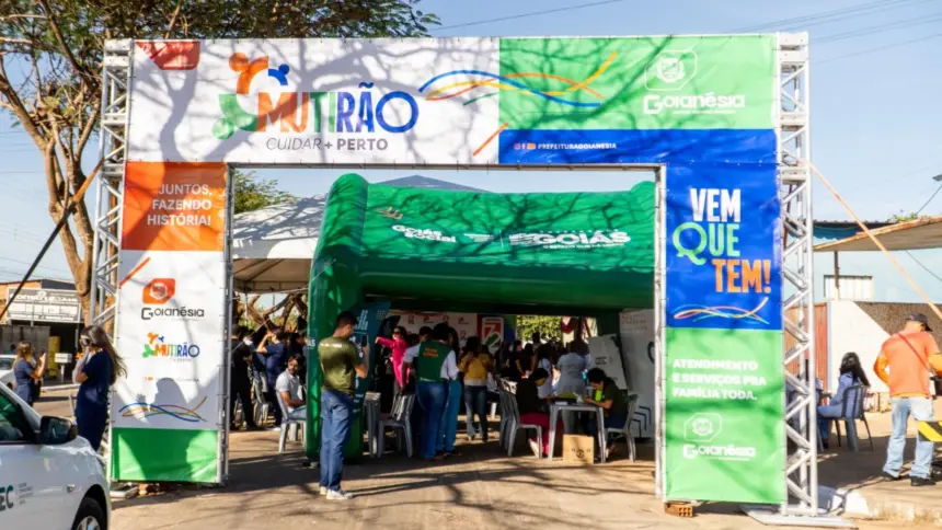 Prefeitura de Goianésia realiza a primeira edição do mutirão “Cuidar + Perto” no Jardim Esperança Prefeitura de Goianésia realiza a primeira edição do mutirão “Cuidar + Perto” no Jardim Esperança