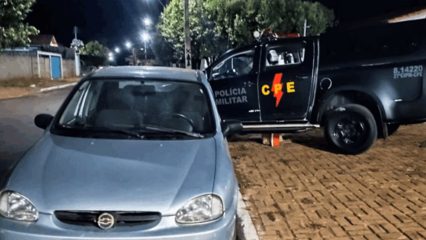 Veículo obtido por estelionato é recuperado pela CPE Goianésia em Castrinópolis Veículo obtido por estelionato é recuperado pela CPE Goianésia em Castrinópolis