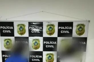 PCGO prende dupla por tentar matar homem com golpes de capacete e chutes em frente a distribuidora de Senador Canedo