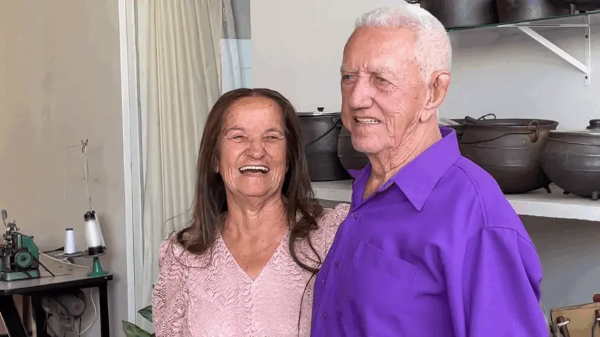 Amor de uma vida: Casal de Goianésia celebra 60 anos de união com cartas guardadas desde o namoro