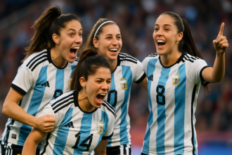 Argentina garante ​vaga nas semifinais da Copa América Feminina