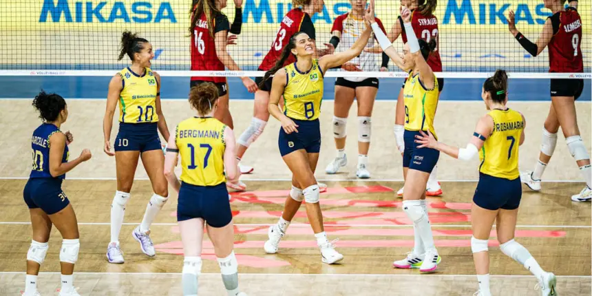 Vôlei: Brasil vence Alemanha e encara Japão na semi da Liga das Nações Vôlei: Brasil vence Alemanha e encara Japão na semi da Liga das Nações