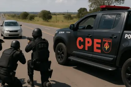 Confronto entre CPE e suspeitos termina com dois mortos na GO-230, próximo ao trevo de Natinópolis