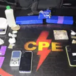 CPE Goianésia prende suspeito de tráfico e apreende drogas em Jaraguá