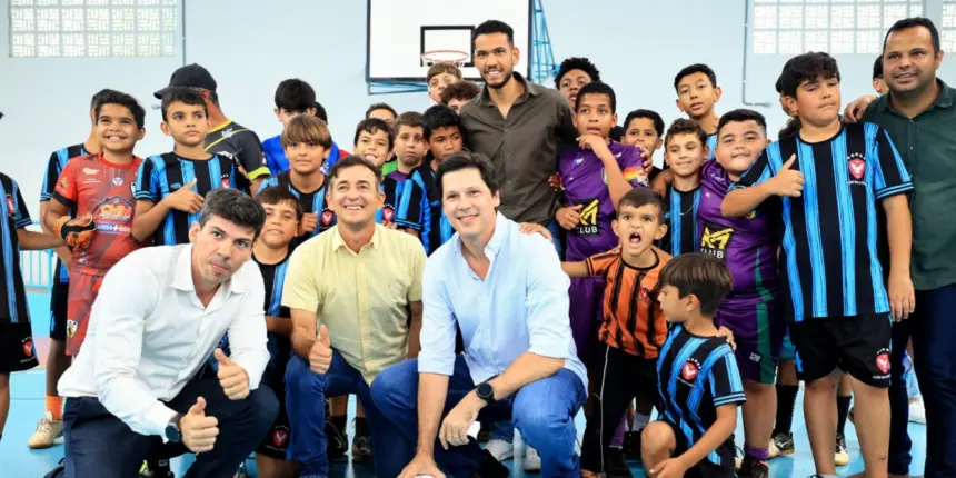 Daniel Vilela entrega reforma do ginásio de esportes de Taquaral