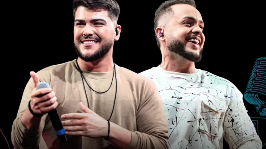 Dupla Lucas & Nathan participa ao vivo do “Vibe Podcast” desta quarta