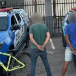 Furto de bicicleta no centro de Goianésia termina com versão contraditória e dois conduzidos à delegacia
