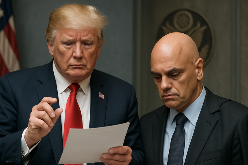 Governo Trump pune Alexandre de Moraes com Lei Magnitsky