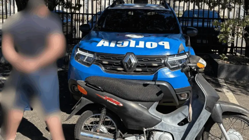 Homem é preso em Goianésia com motocicleta adulterada durante abordagem na Lagoa Princesa do Vale