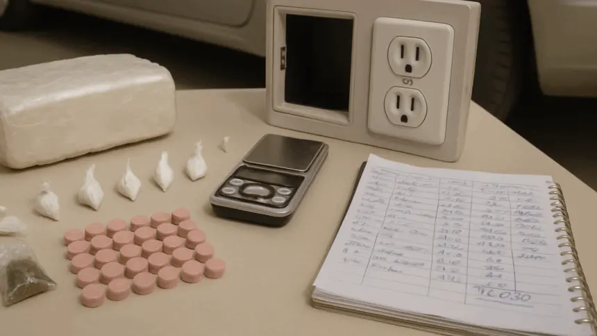 PC e CPE Goianésia desarticulam ponto de tráfico em Anápolis e apreendem cocaína, ecstasy e cofre camuflado