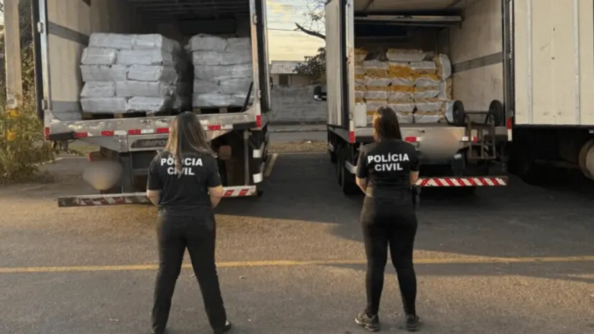 Polícia apreende carga de 12 toneladas de polpa de açaí avaliada em R$ 200 mil e desviada por meio de fraude