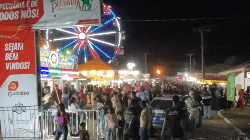 Público lota parque no terceiro dia da 51ª ExpoAgro de Goianésia