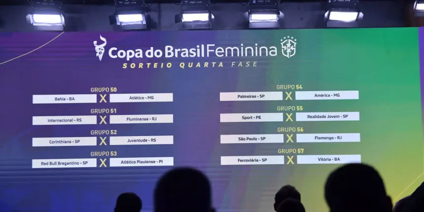 CBF sorteia confrontos da Copa do Brasil Feminina CBF sorteia confrontos da Copa do Brasil Feminina