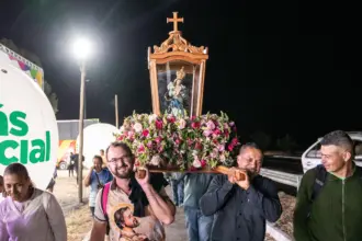 imagem de Nossa Senhora d’Abadia chega ao CAR Muquém – Portal Goiás