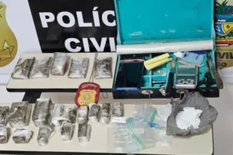 PCGO desarticula ‘boca de fumo’ e prende traficante interestadual com grande quantidade de drogas em Vianápolis