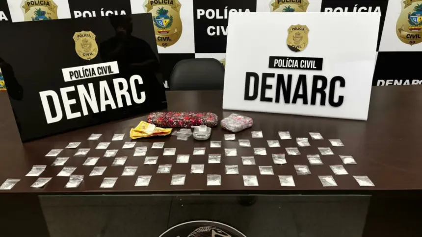 PCGO prende traficante em flagrante com diversas porções de drogas embaladas para a venda em Goiânia – Policia Civil do Estado de Goiás