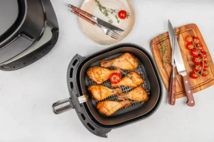 5 receitas práticas de frango na air fryer