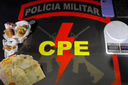 CPE Goianésia realiza operação na BR-153 e apreende meio quilo de crack