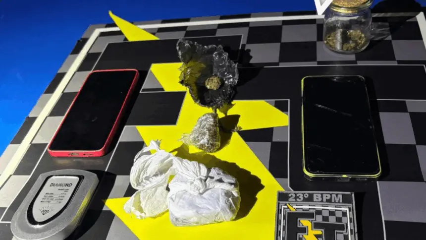 Dupla é presa por tráfico de drogas no leste de Goianésia