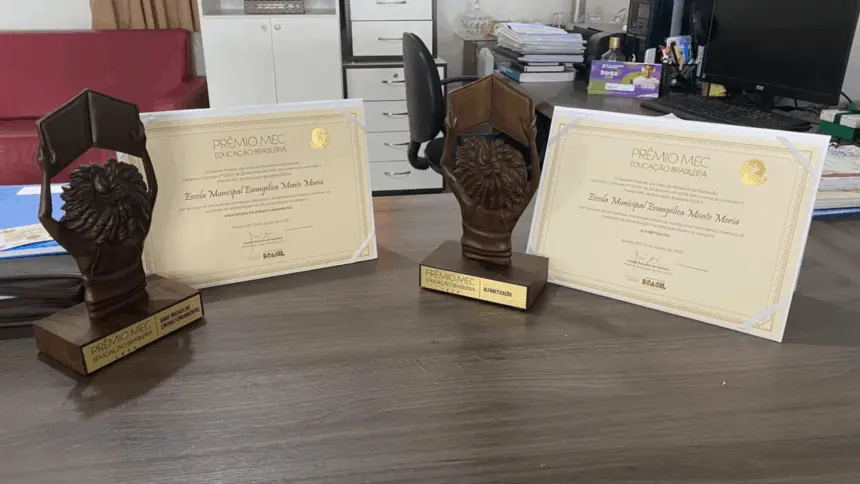 Escola Monte Moriá conquista Prêmio MEC da Educação Brasileira em duas categorias