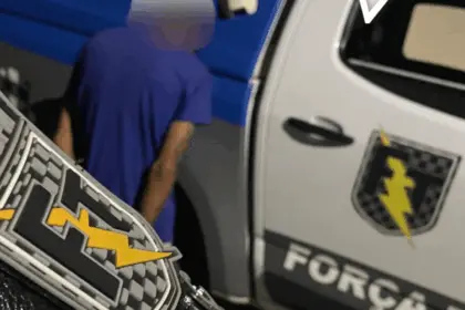Foragido por roubo é recapturado no Bairro Covoá em Goianésia