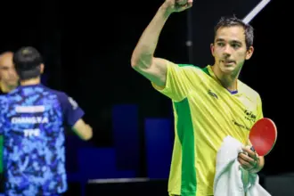 Hugo Calderano quer vaga na semifinal em Foz do Iguaçu