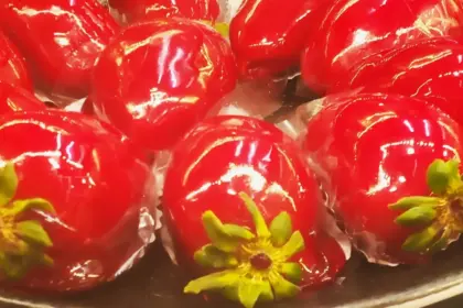 7 dicas para higienizar morangos antes de preparar o morango do amor