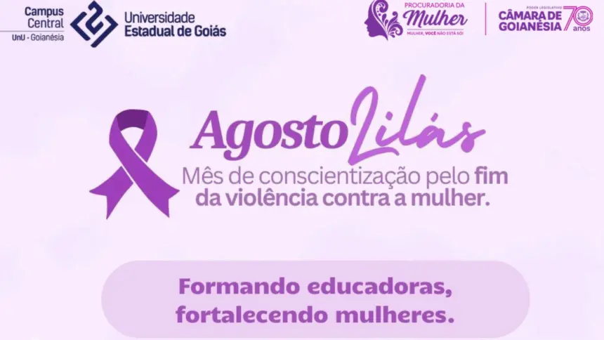 Procuradoria da Mulher, Câmara Municipal e UEG realizam oficinas de conscientização para combater violência contra mulher