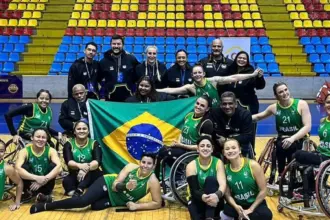 Brasil é vice-campeão na Copa América de basquete em cadeira de rodas